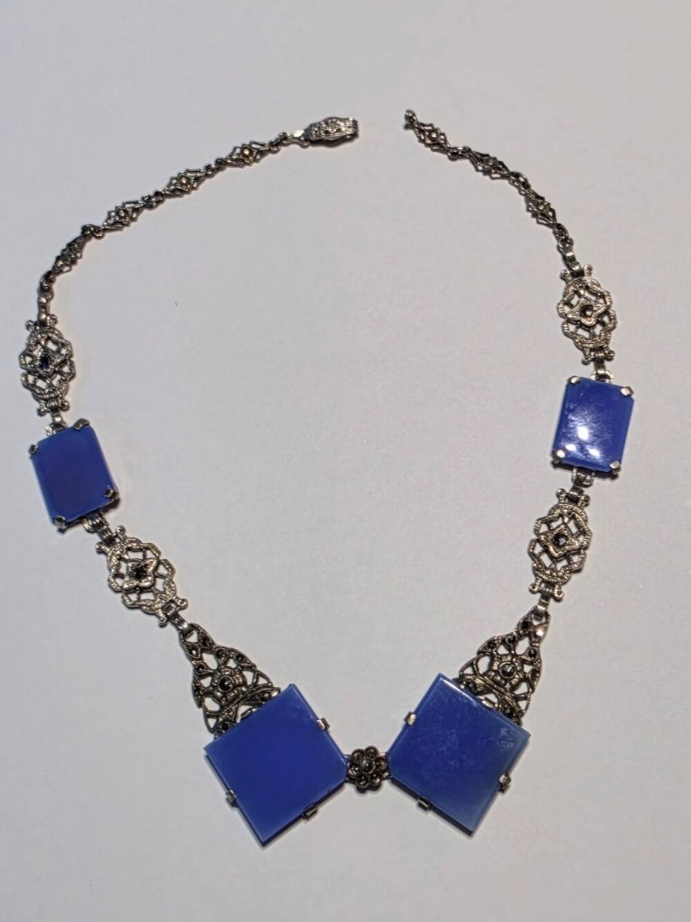 Art Deco Sterling Silver Necklace